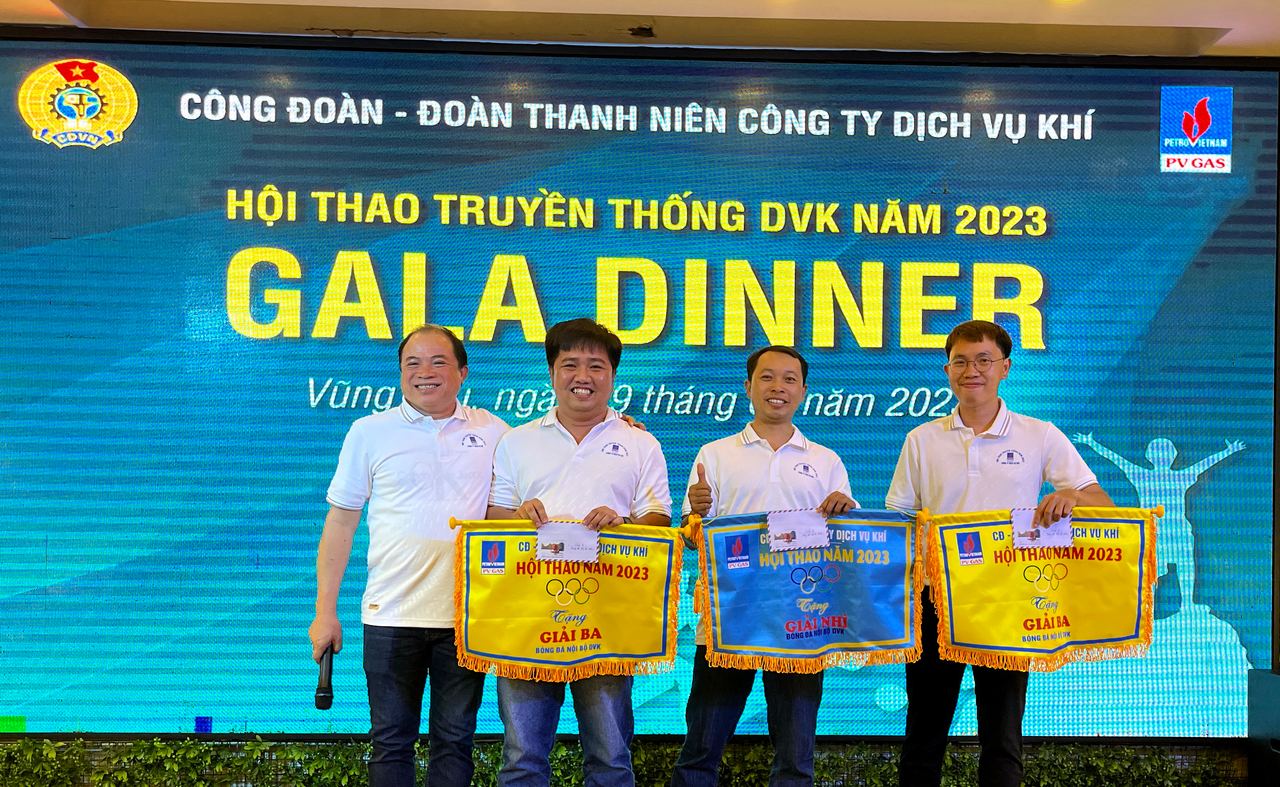Hội thao truyền thống công ty Dịch Vụ Khí chào mừng đại hội Công Đoàn nhiệm kỳ 2023 - 2028