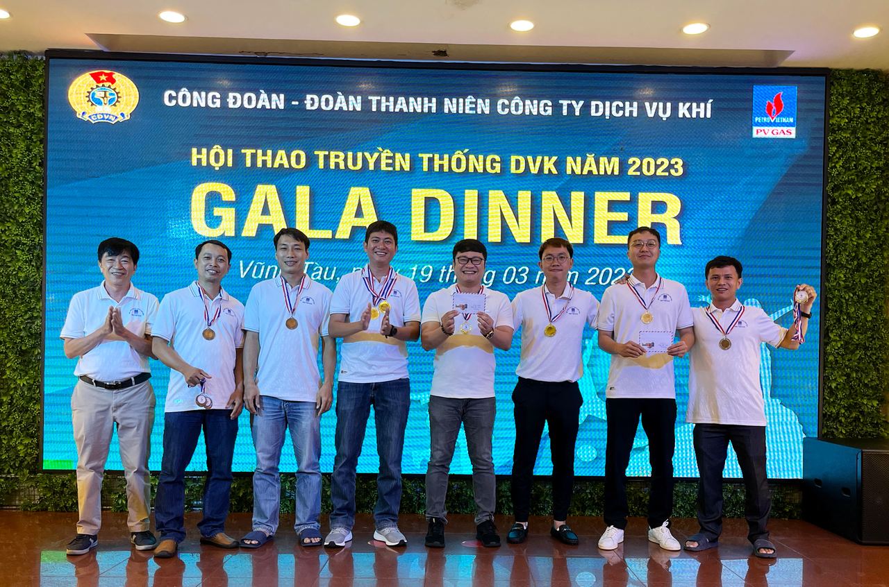 Hội thao truyền thống công ty Dịch Vụ Khí chào mừng đại hội Công Đoàn nhiệm kỳ 2023 - 2028