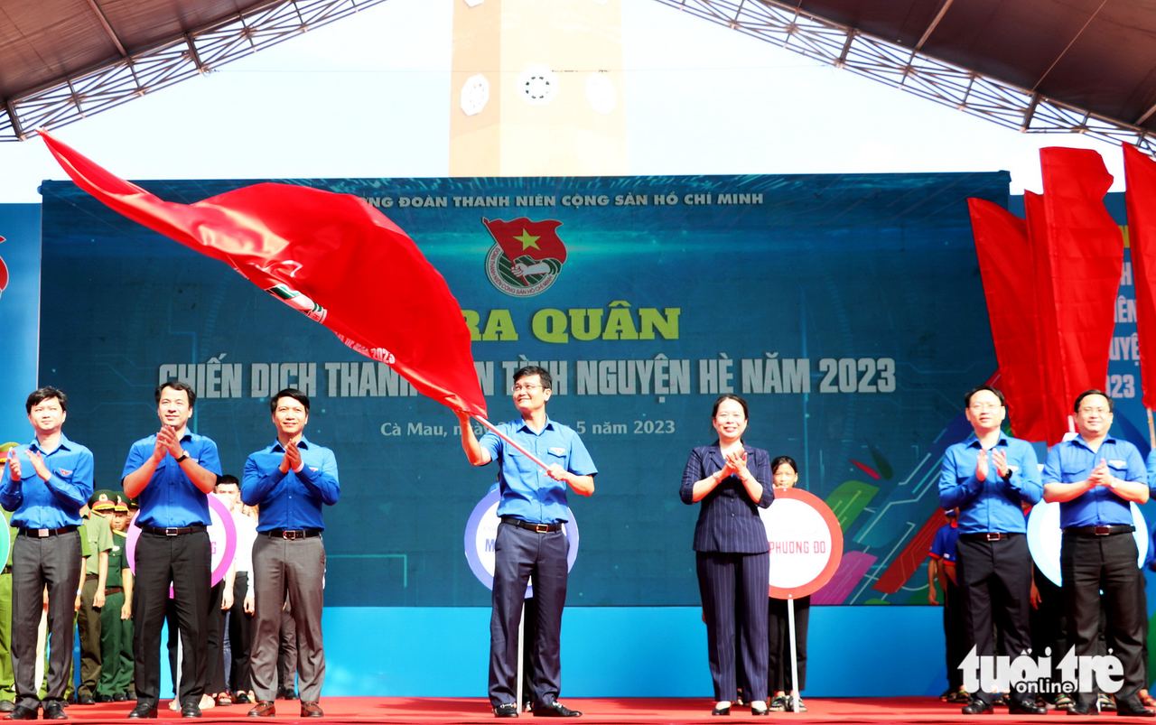 Tuổi trẻ PV GAS tích cực tham gia Chiến dịch Thanh niên tình nguyện hè 2023 của Trung ương Đoàn