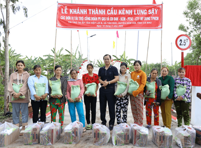 PV GAS launches Lung Say Bridge - The bridge connecting shores happily PV GAS launches Lung Say Bridge - The bridge connecting shores happily