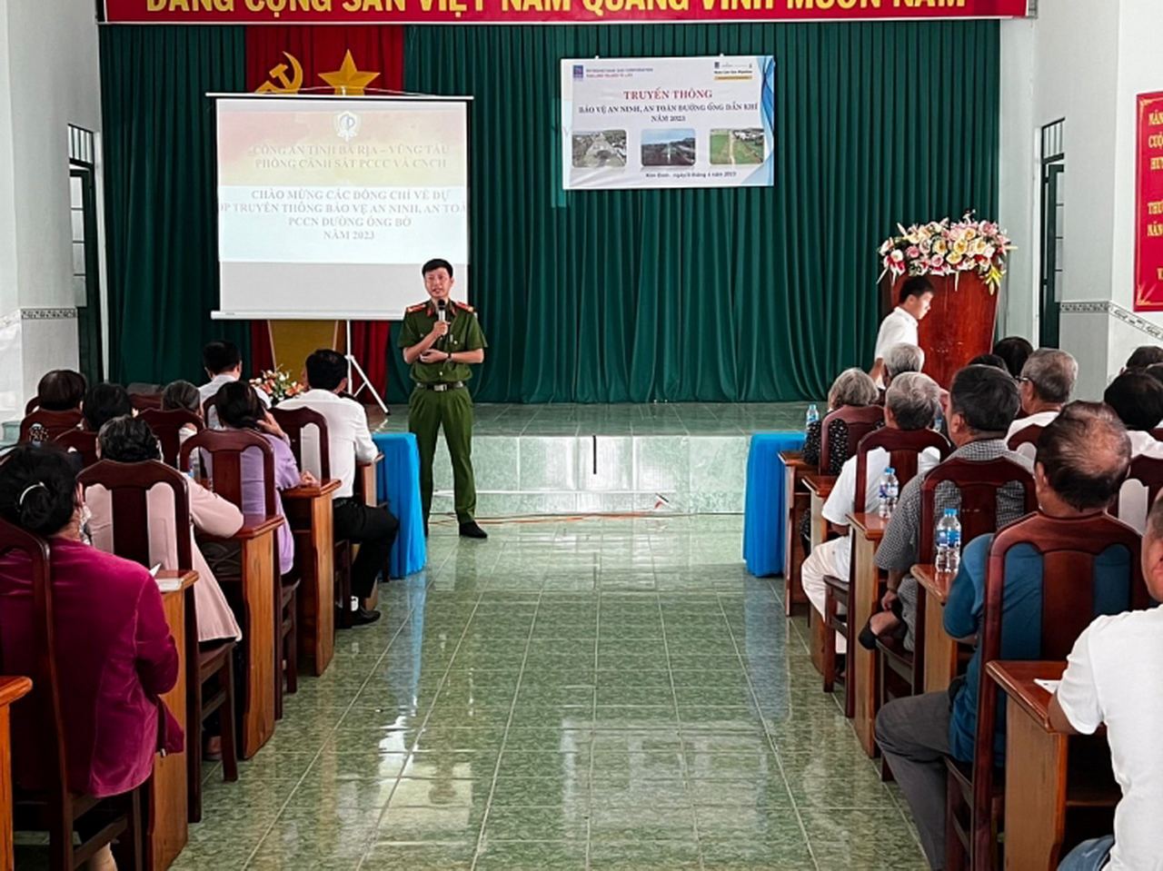 Truyền thông bảo đảm an ninh, an toàn đường ống khí tại BR-VT