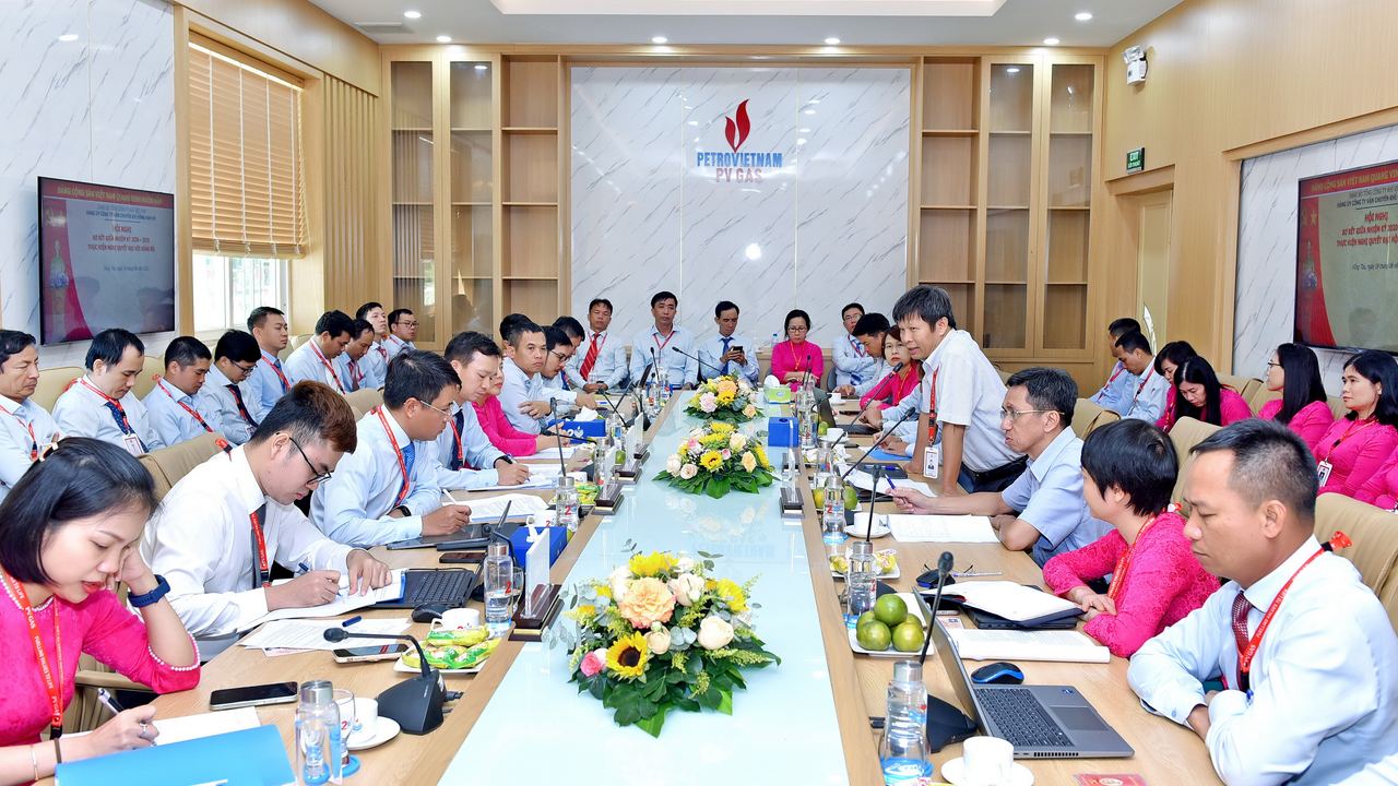 Đảng bộ Công ty Vận chuyển Khí Đông Nam Bộ hoàn thành tốt tất cả các chỉ tiêu của nửa nhiệm kỳ 2020-2025 Đảng bộ Công ty Vận chuyển Khí Đông Nam Bộ hoàn thành tốt tất cả các chỉ tiêu của nửa nhiệm kỳ 2020-2025