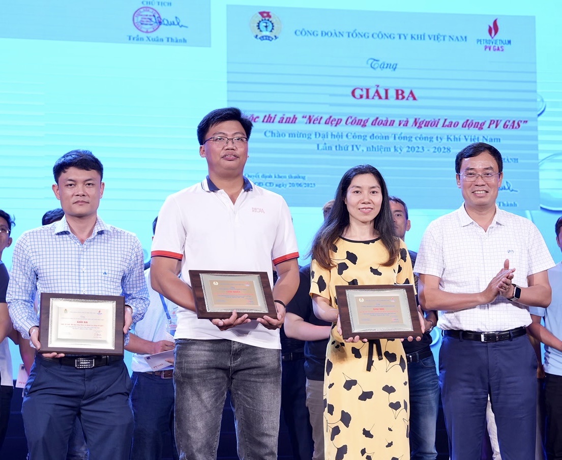 Ấn tượng tuyệt vời từ Cuộc thi ảnh “Nét đẹp Công đoàn và Người lao động PV GAS”