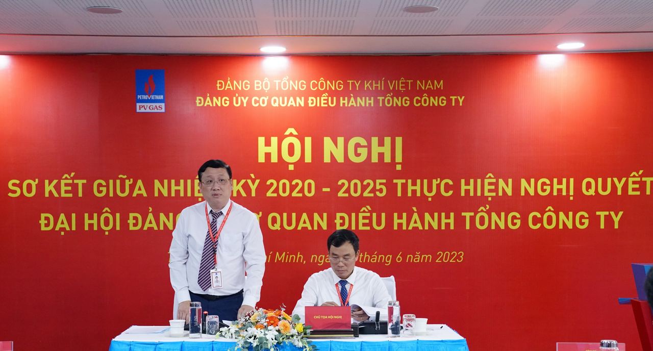 Đảng ủy CQĐH Tổng Công ty Khí Việt Nam sơ kết công tác giữa nhiệm kỳ 2020-2025