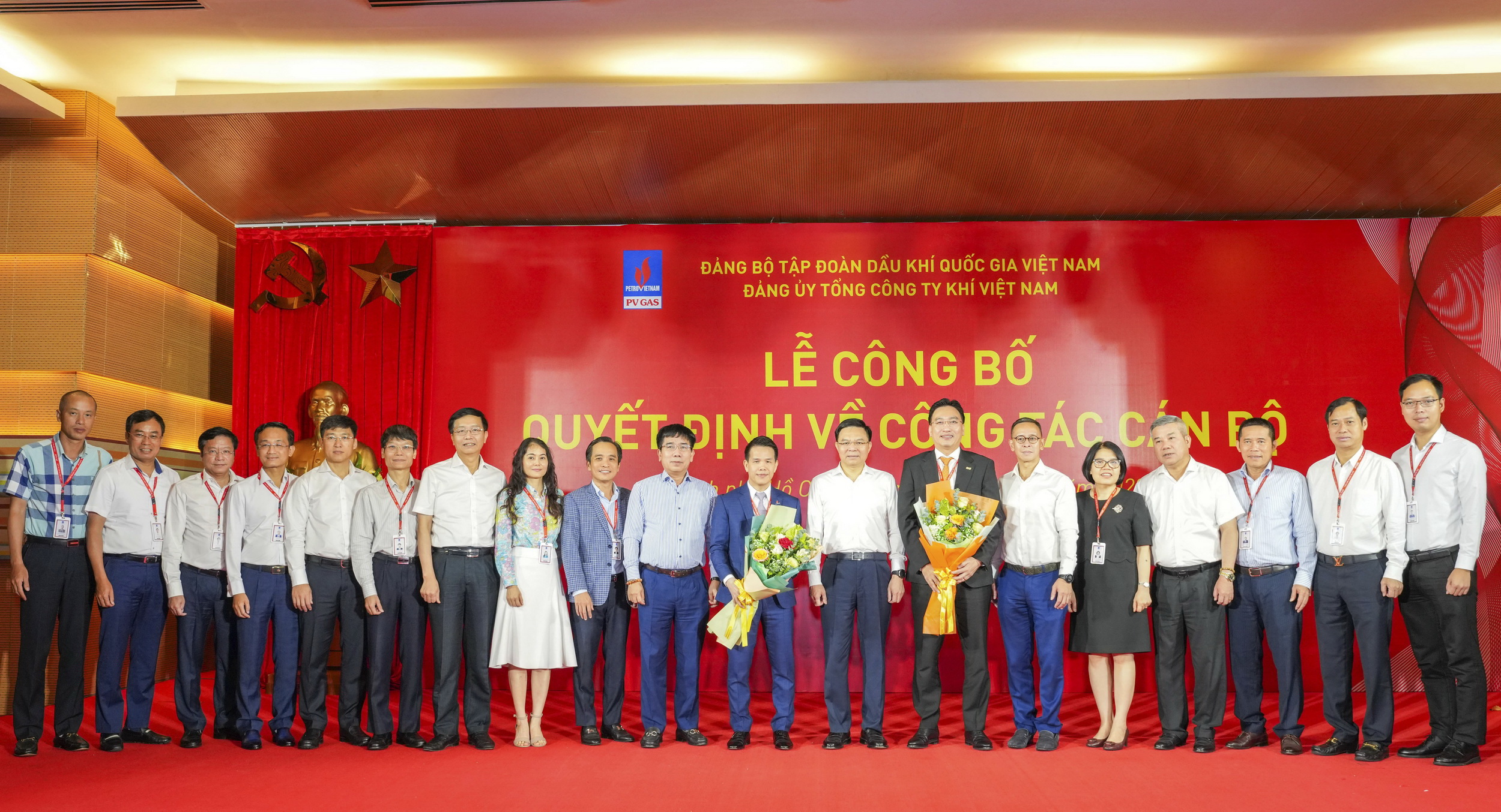 Announcement ceremony and decision on high-level candres of PV GAS