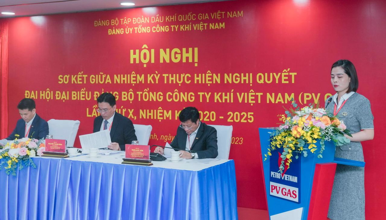 Đảng bộ Tổng công ty Khí Việt Nam phát huy kết quả đạt được giữa nhiệm kỳ; phấn đấu thực hiện thành công Nghị quyết Đại hội đại biểu Đảng bộ Tổng công ty lần thứ X, nhiệm kỳ 2020-2025