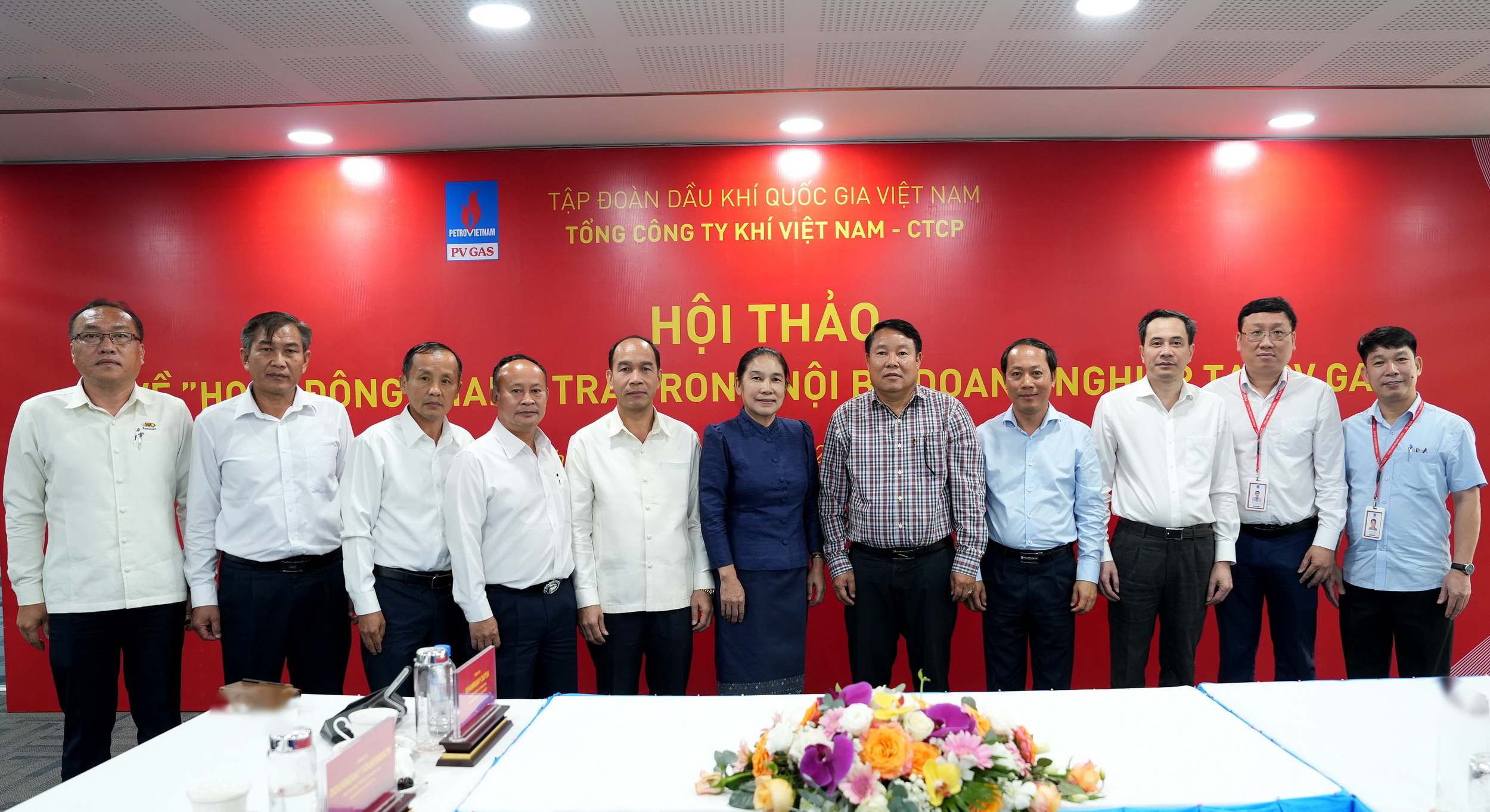 PV GAS meets State Inspection Authority of Laos