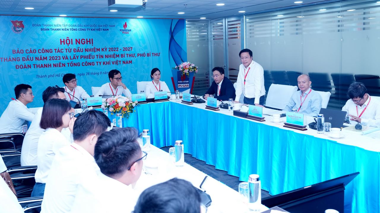 Đoàn Thanh niên PV GAS tổ chức thành công Hội nghị Sơ kết hoạt động và lấy phiếu tín nhiệm Bí thư, Phó Bí thư