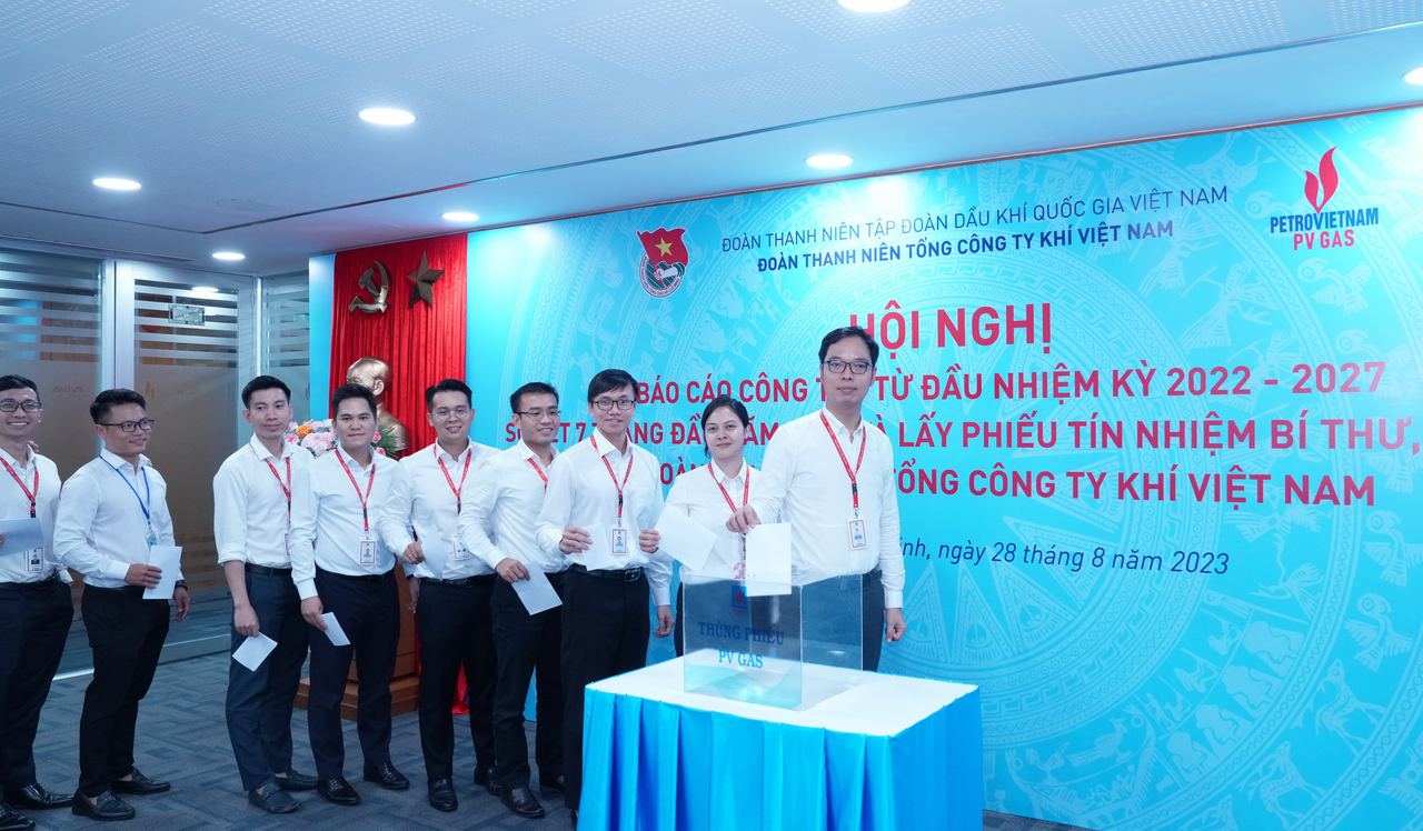 Đoàn Thanh niên PV GAS tổ chức thành công Hội nghị Sơ kết hoạt động và lấy phiếu tín nhiệm Bí thư, Phó Bí thư