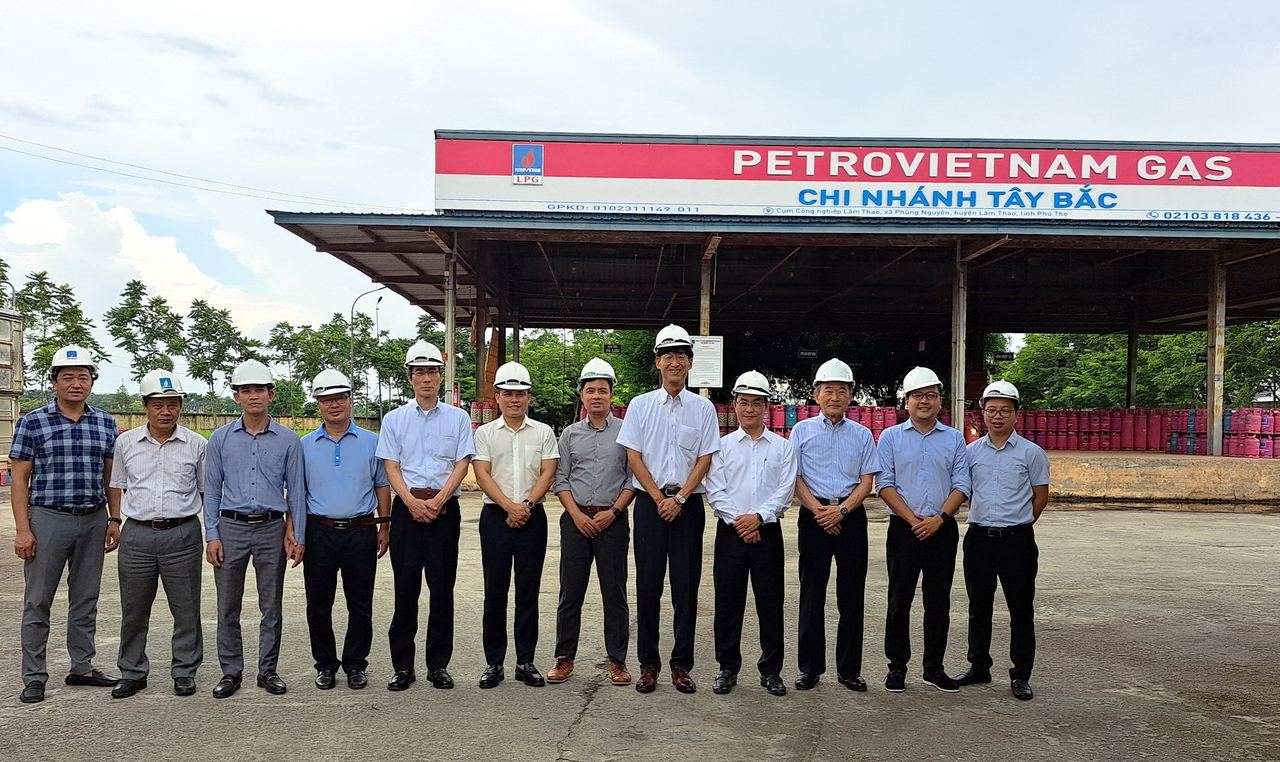 Khởi động dự án hợp tác về Nâng cao năng lực quản lý phân phối LPG bằng mã vạch