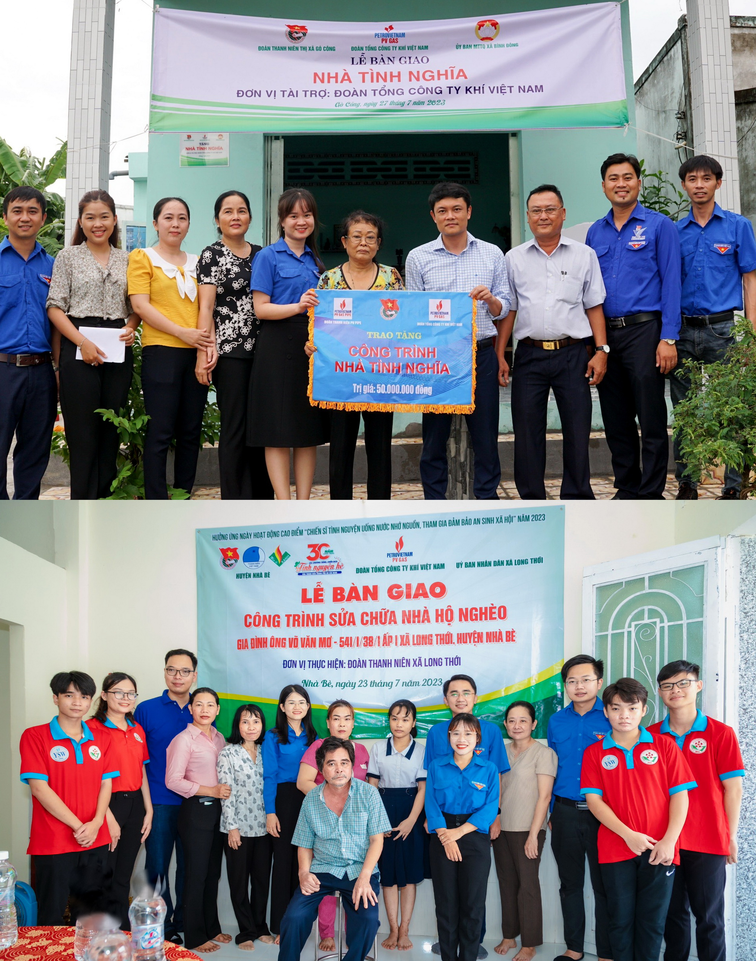Chuỗi hoạt động của Đoàn thanh niên PV GAS trong tháng đền ơn đáp nghĩa