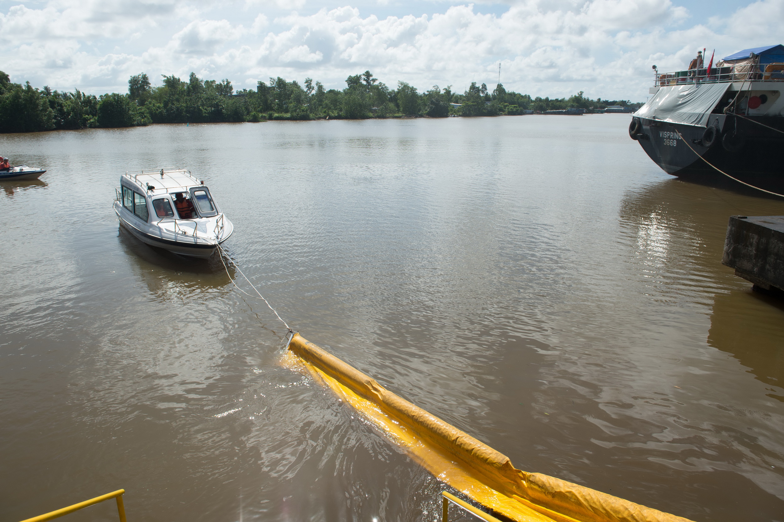 PV GAS Ca Mau Company to Practice Firefighting and Rescue in Response to Oil and Chemical Spills