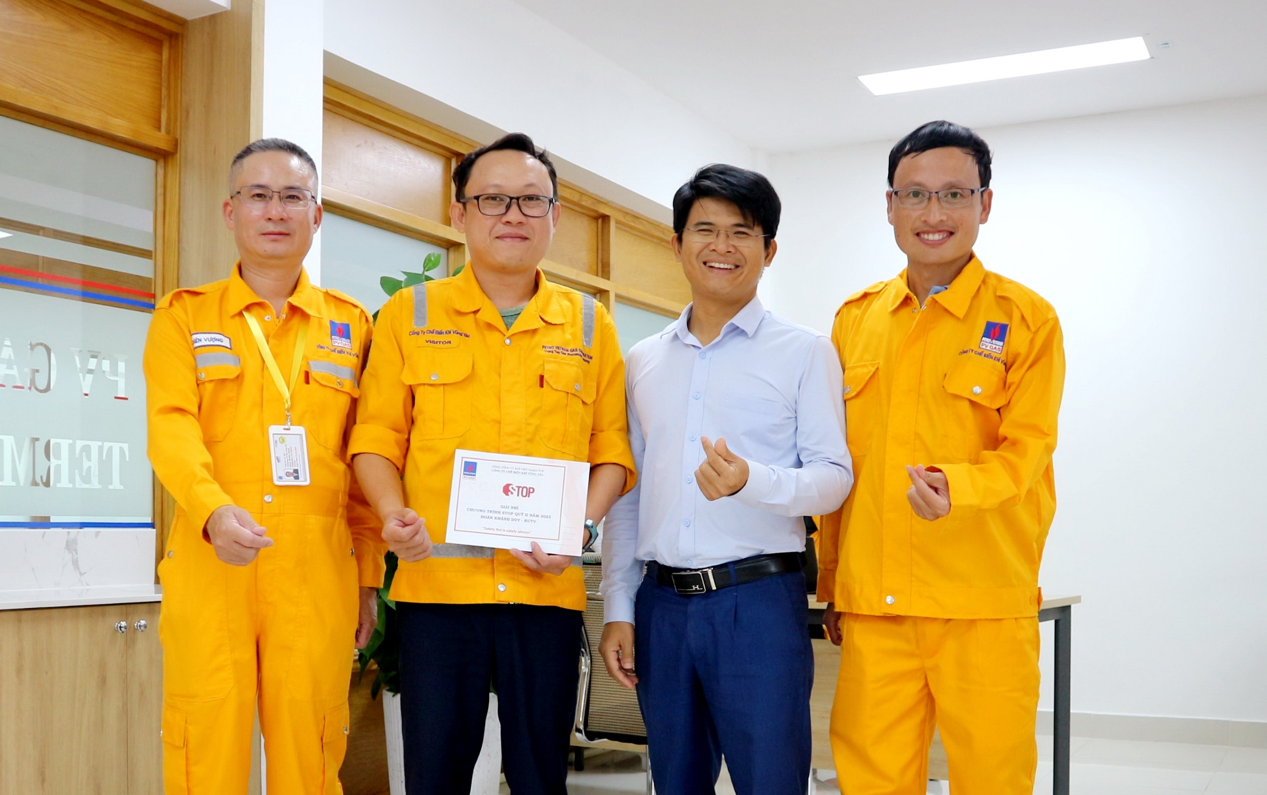 PV GAS Vung Tau Processing Company Active in Safety Training Observation Program