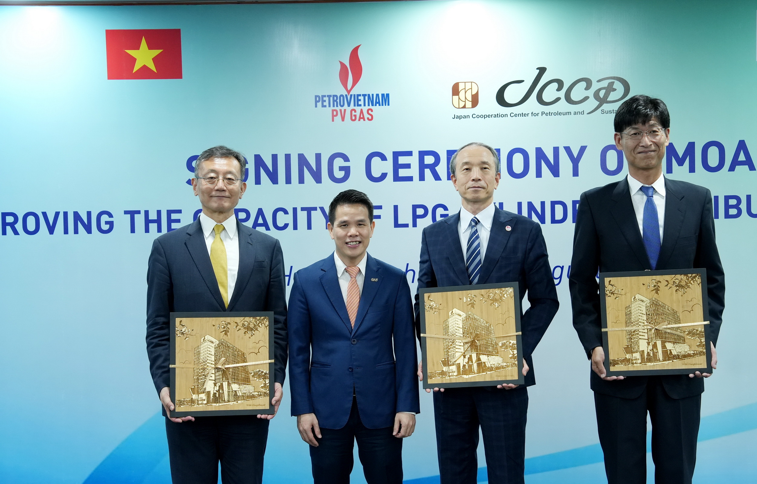 PV GAS/PV GAS LPG and JCCP: MOA Signing for Improving LPG Cylinder Distribution Management in Vietnam