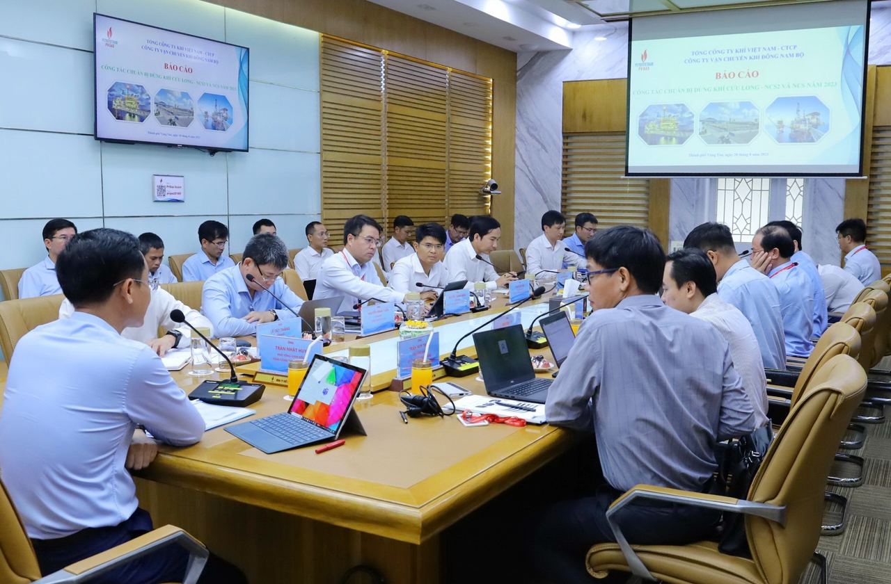 Tổng Công ty Khí Việt Nam rà soát chương trình dừng khí để bảo dưỡng sửa chữa các hệ thống khí Đông Nam Bộ năm 2023