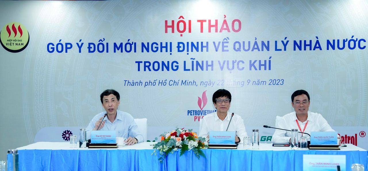 Hội thảo “Góp ý đổi mới Nghị định về quản lý Nhà nước trong lĩnh vực kinh doanh khí”