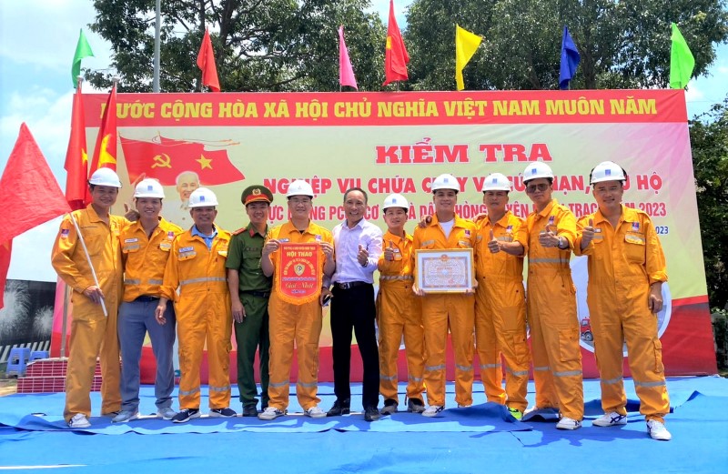 Công ty Vận chuyển Khí Đông Nam Bộ đạt giải Nhất Hội thao Nghiệp vụ chữa cháy và cứu nạn cứu hộ Đồng Nai