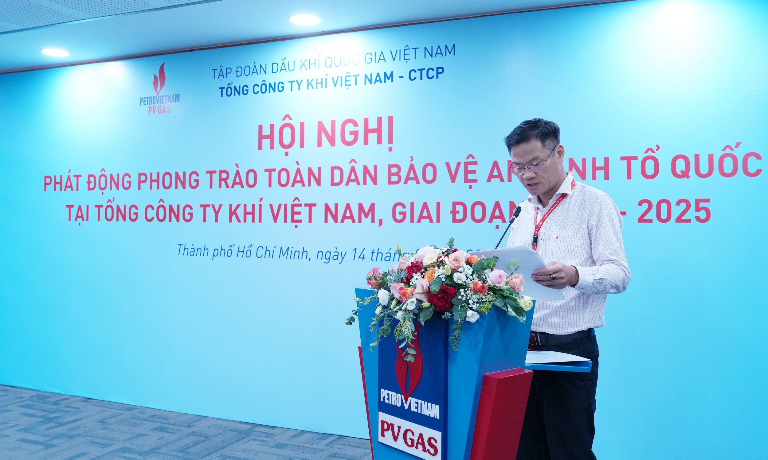 PV GAS tổ chức Hội nghị phát động Phong trào toàn dân bảo vệ an ninh Tổ quốc giai đoạn 2023 – 2025 PV GAS tổ chức Hội nghị phát động Phong trào toàn dân bảo vệ an ninh Tổ quốc giai đoạn 2023 – 2025
