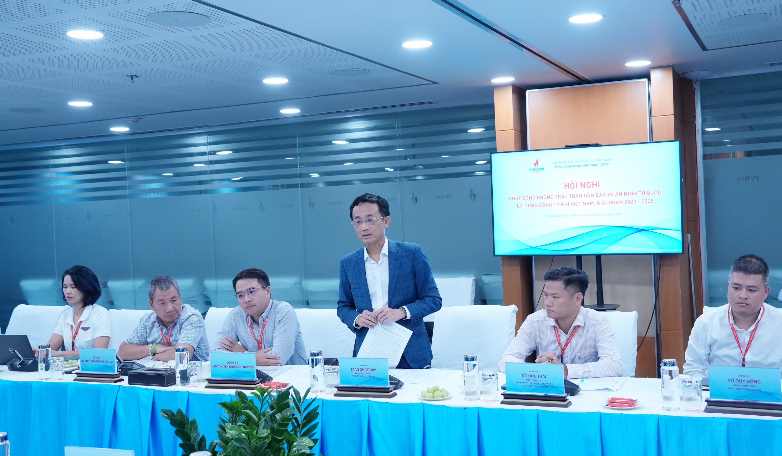 PV GAS tổ chức Hội nghị phát động Phong trào toàn dân bảo vệ an ninh Tổ quốc giai đoạn 2023 – 2025 PV GAS tổ chức Hội nghị phát động Phong trào toàn dân bảo vệ an ninh Tổ quốc giai đoạn 2023 – 2025