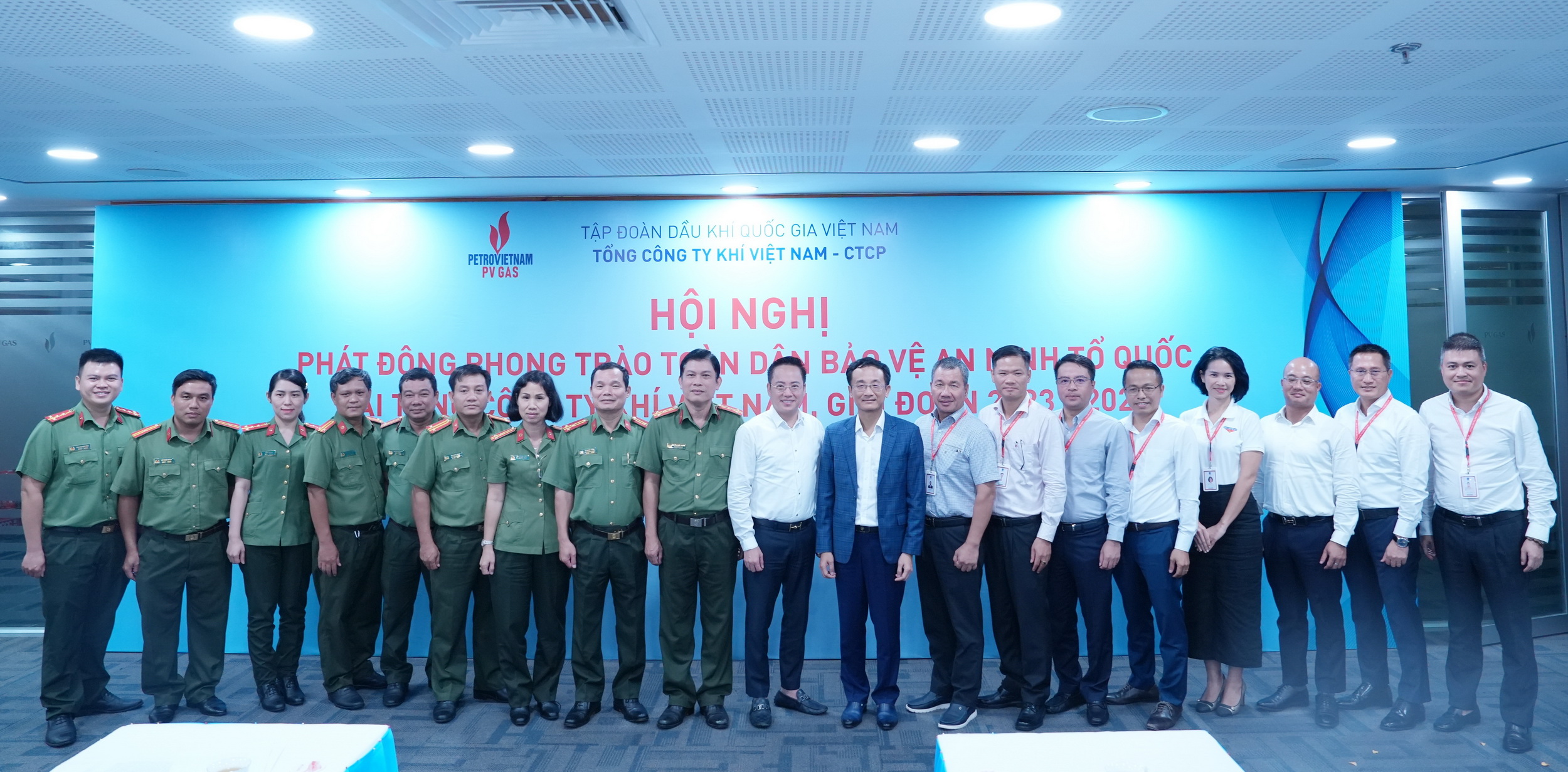 PV GAS tổ chức Hội nghị phát động Phong trào toàn dân bảo vệ an ninh Tổ quốc giai đoạn 2023 – 2025 PV GAS tổ chức Hội nghị phát động Phong trào toàn dân bảo vệ an ninh Tổ quốc giai đoạn 2023 – 2025