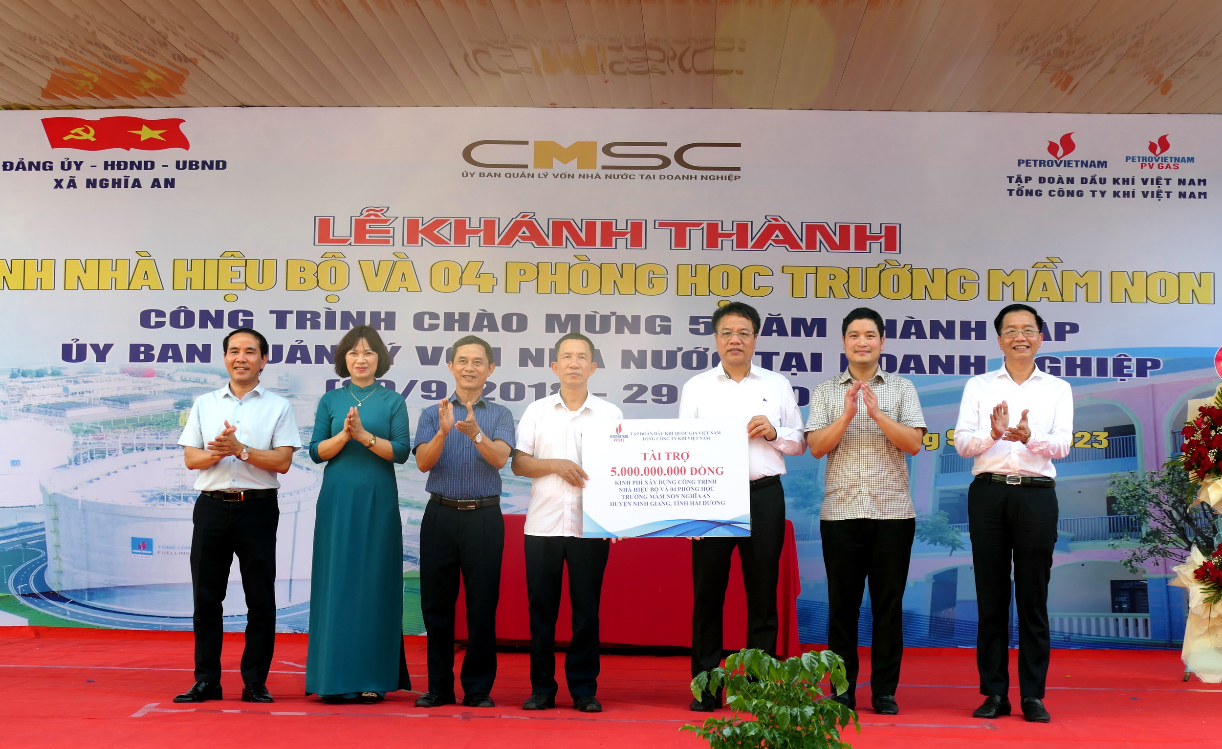 PV GAS hỗ trợ năm học mới 2023 – 2024