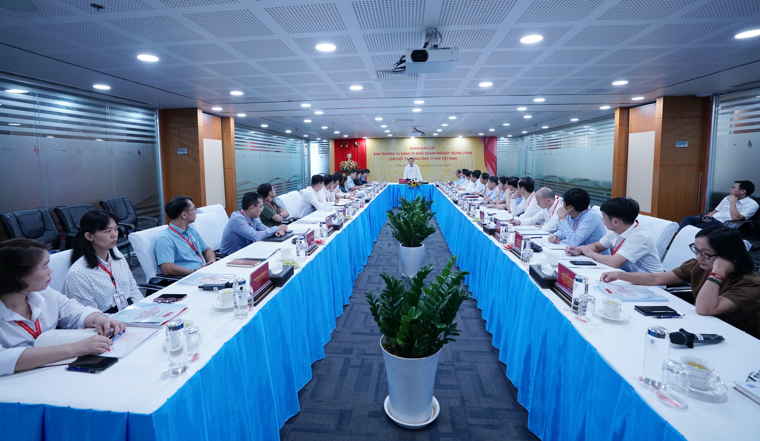 Ban Thường vụ Đảng ủy Khối Doanh nghiệp Trung ương  thực hiện giám sát chuyên đề đối với Đảng ủy, Ban Thường vụ Đảng ủy PV GAS