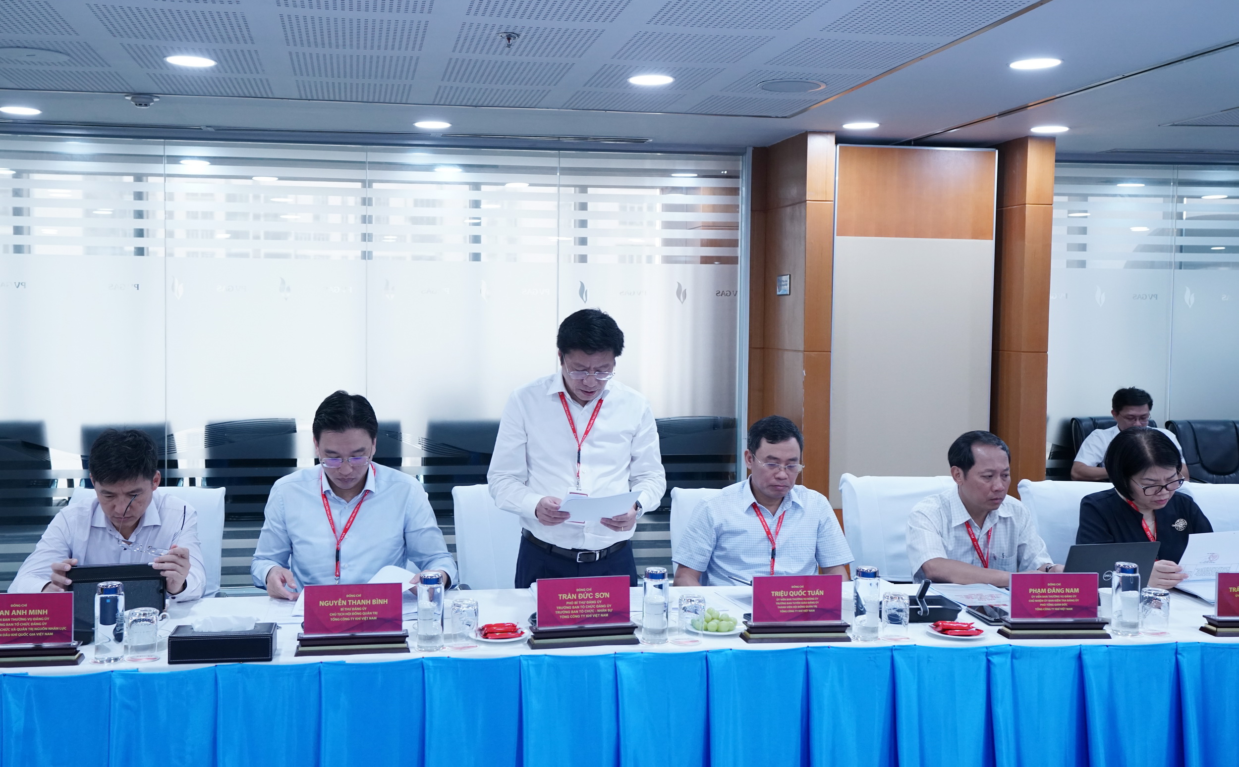 Ban Thường vụ Đảng ủy Khối Doanh nghiệp Trung ương  thực hiện giám sát chuyên đề đối với Đảng ủy, Ban Thường vụ Đảng ủy PV GAS