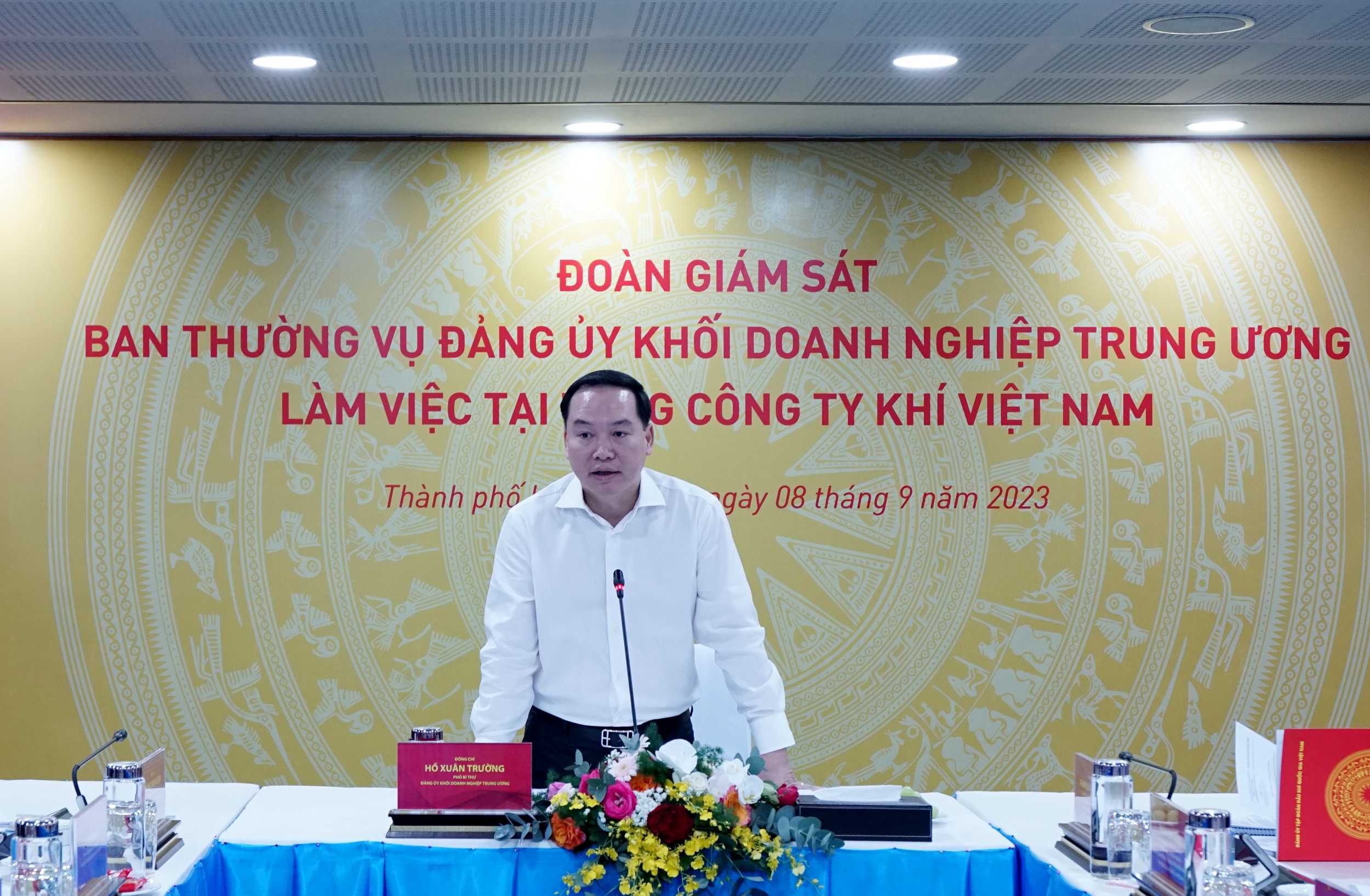Ban Thường vụ Đảng ủy Khối Doanh nghiệp Trung ương  thực hiện giám sát chuyên đề đối với Đảng ủy, Ban Thường vụ Đảng ủy PV GAS