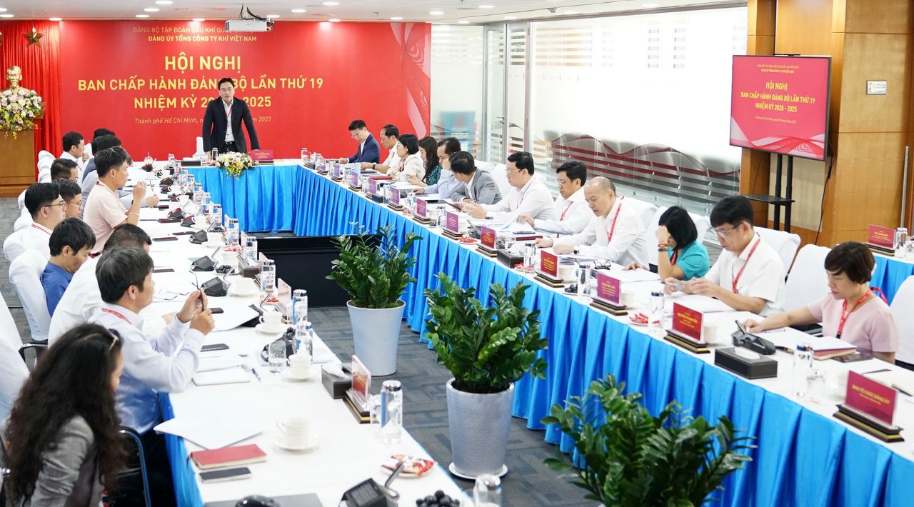 Hội nghị Ban Chấp hành Đảng bộ PV GAS mở rộng lần thứ 19, nhiệm kỳ 2020-2025