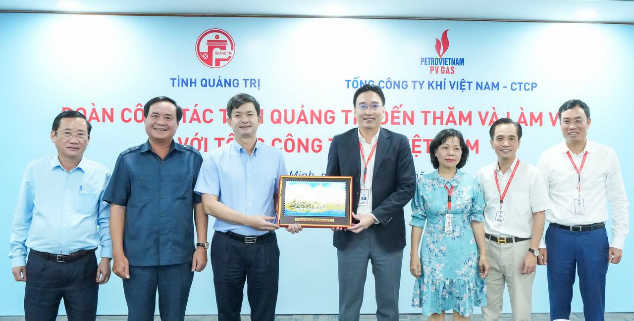 PV GAS đón tiếp và làm việc với đoàn công tác tỉnh Quảng Trị PV GAS đón tiếp và làm việc với đoàn công tác tỉnh Quảng Trị