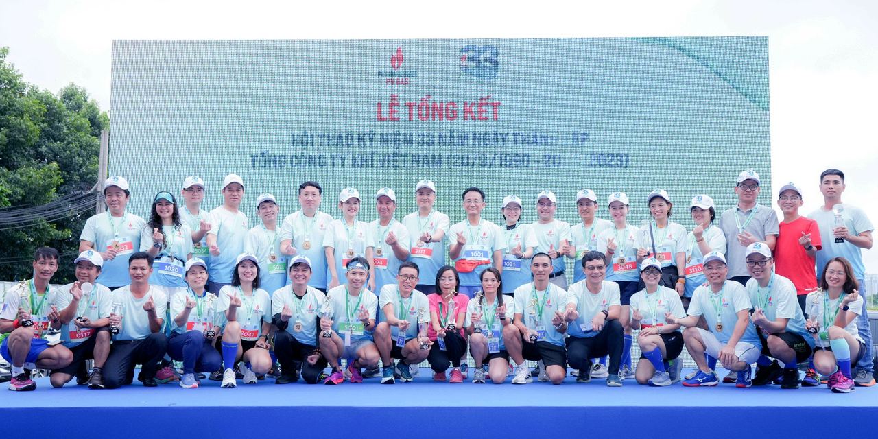 Bùng nổ cùng Giải chạy “PV GAS Run - Hành trình Năng lượng xanh” và Lễ tổng kết Hội thao PV GAS 2023