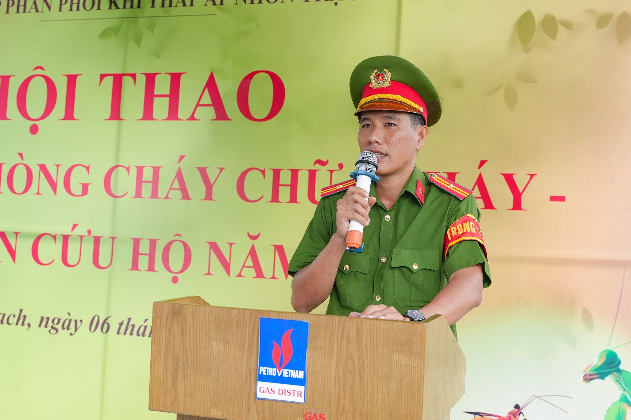 PV GAS D tổ chức các chương trình bảo đảm an ninh an toàn công trình khí