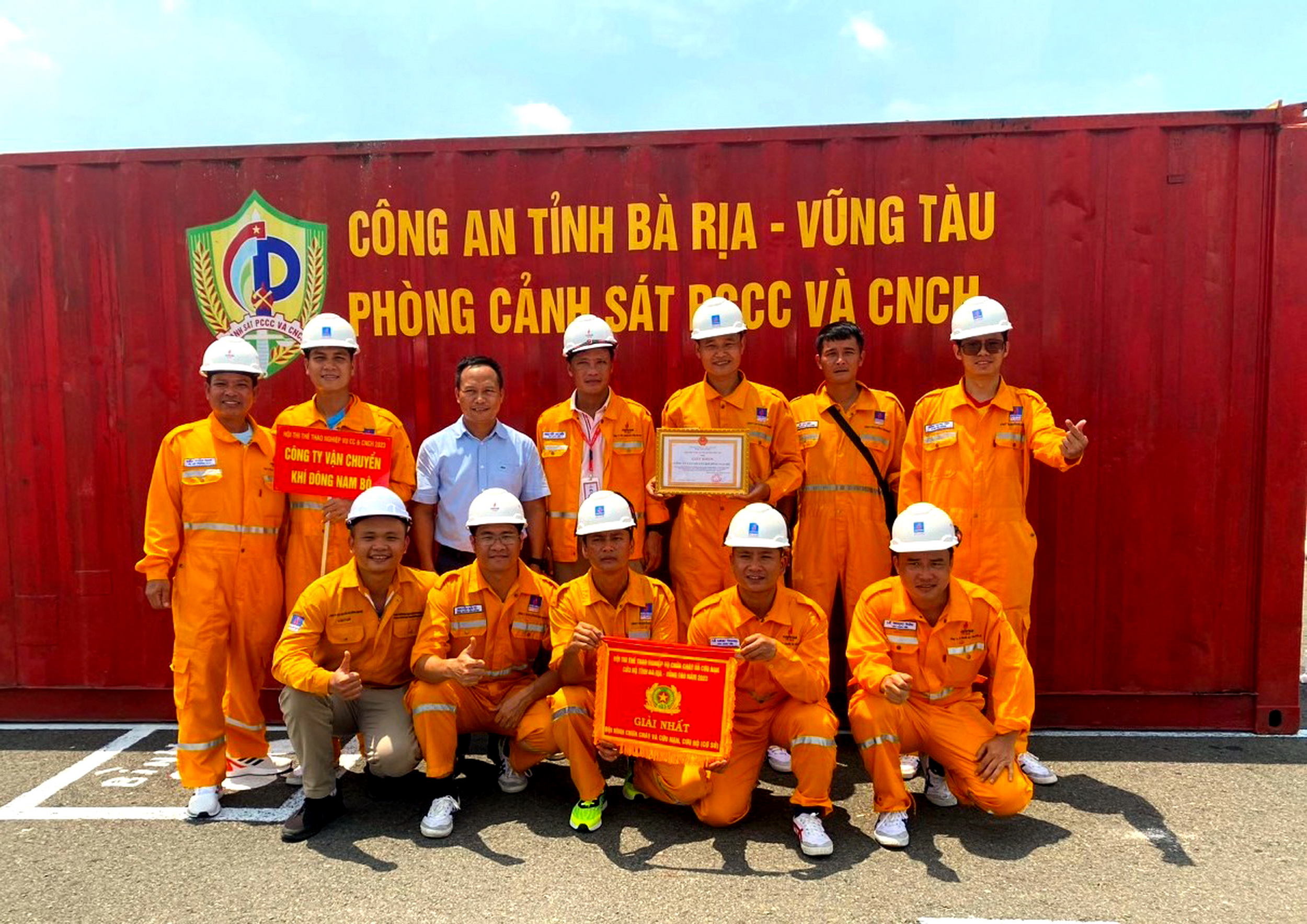 PV GAS nhận các giải thưởng ấn tượng trong công tác Phòng cháy chữa cháy và Cứu nạn cứu hộ