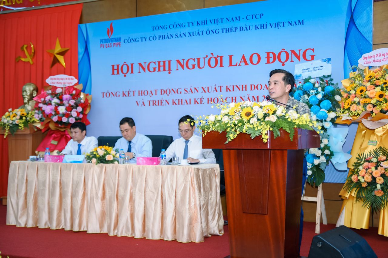 Công ty Cổ phần Sản xuất Ống thép Dầu khí Việt Nam nỗ lực vượt qua những khó khăn thách thức