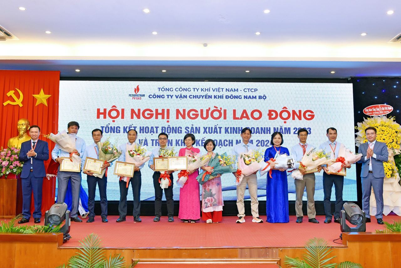 Công ty Vận chuyển Khí Đông Nam Bộ: Kiên định - Đoàn kết - Nỗ lực hoàn thành nhiệm vụ sản xuất kinh doanh