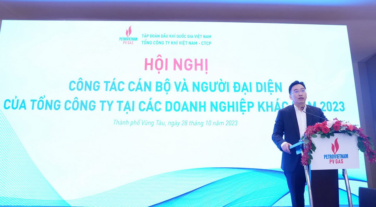 PV GAS tổ chức Hội nghị về công tác cán bộ và người đại diện năm 2023