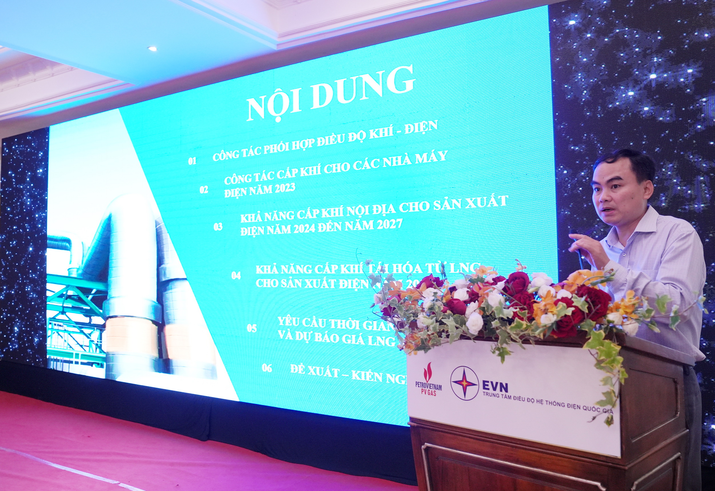 Hội thảo công tác phối hợp điều độ Khí – Điện giữa Tổng Công ty Khí Việt Nam và Trung tâm Điều độ Hệ thống điện Quốc gia