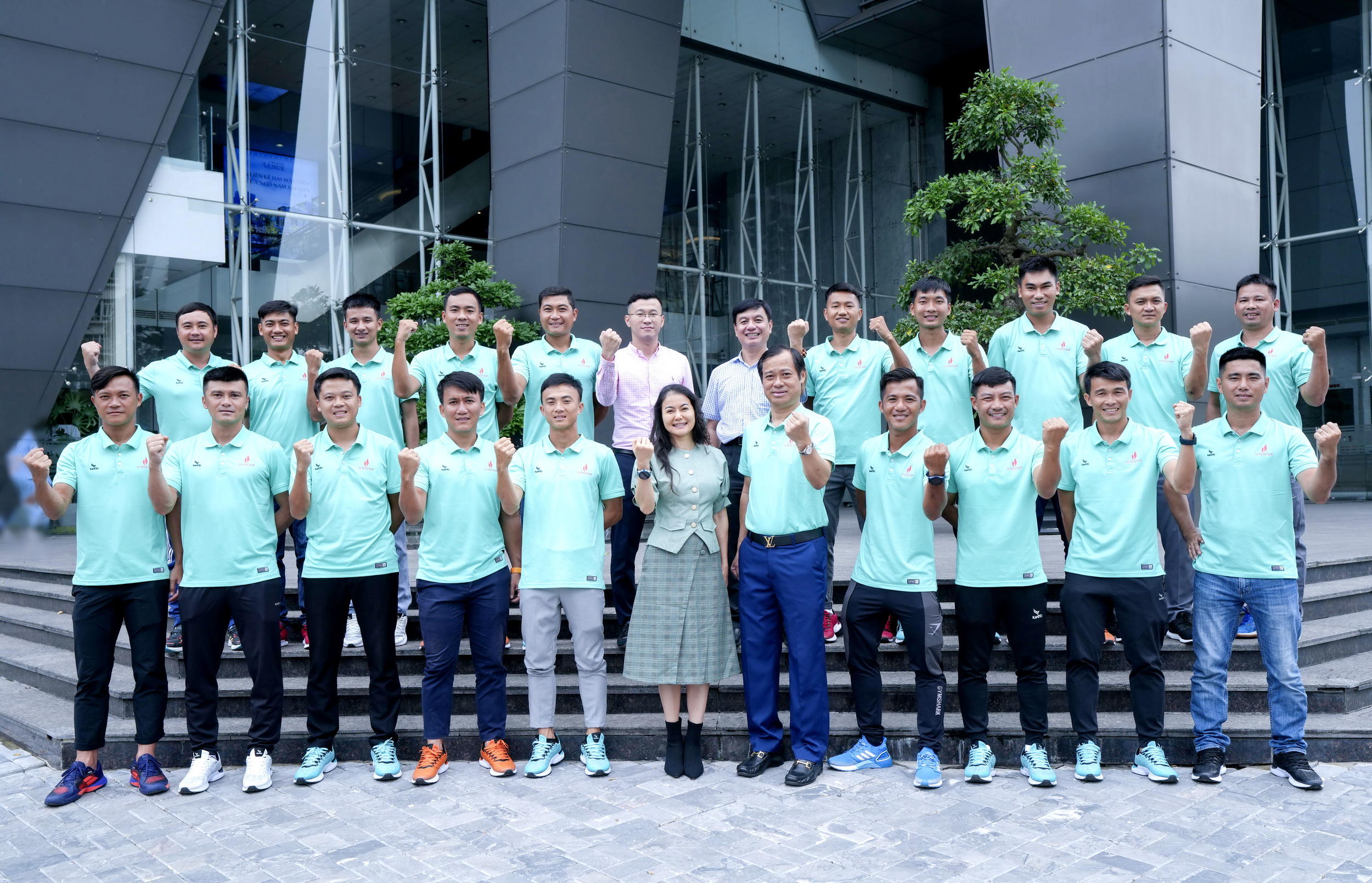 Đội tuyển Công đoàn Dầu khí Việt Nam sẵn sàng cho Vòng chung kết Giải vô địch bóng đá công nhân toàn quốc 2023