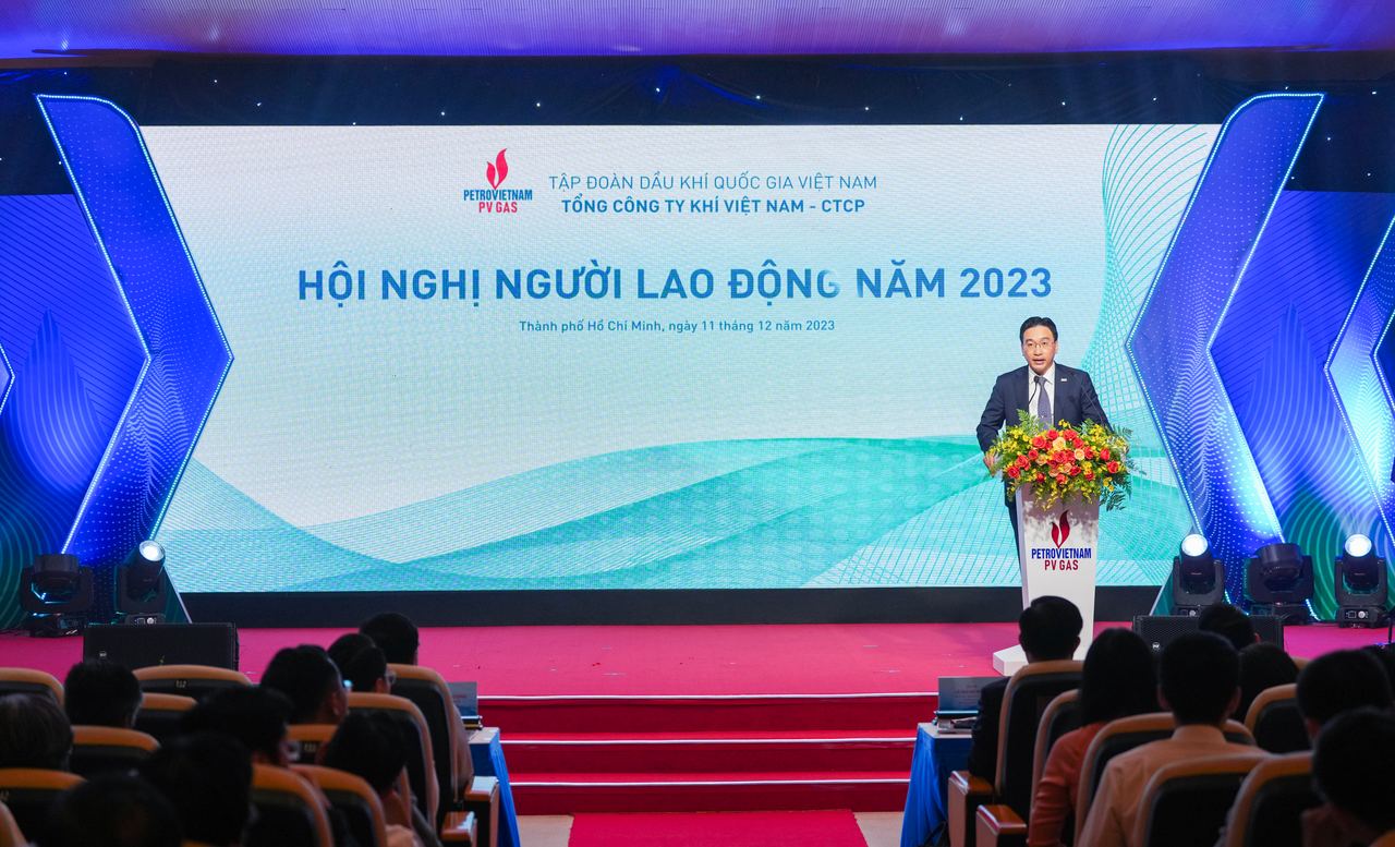 Hội nghị Người lao động PV GAS 2023: PV GAS hoàn thành vượt mức hầu hết các chỉ tiêu năm 2023