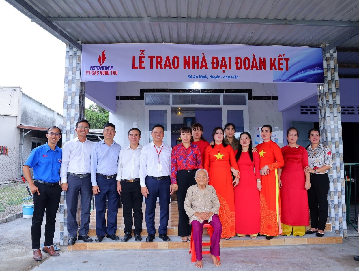 Công ty Chế biến Khí Vũng Tàu thực hiện các hoạt động an sinh xã hội  trước thềm năm mới 2024