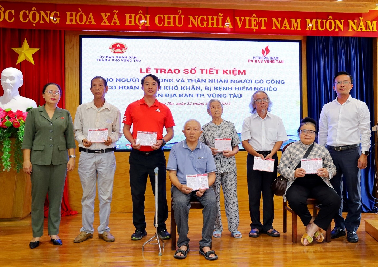 Công ty Chế biến Khí Vũng Tàu thực hiện các hoạt động an sinh xã hội  trước thềm năm mới 2024