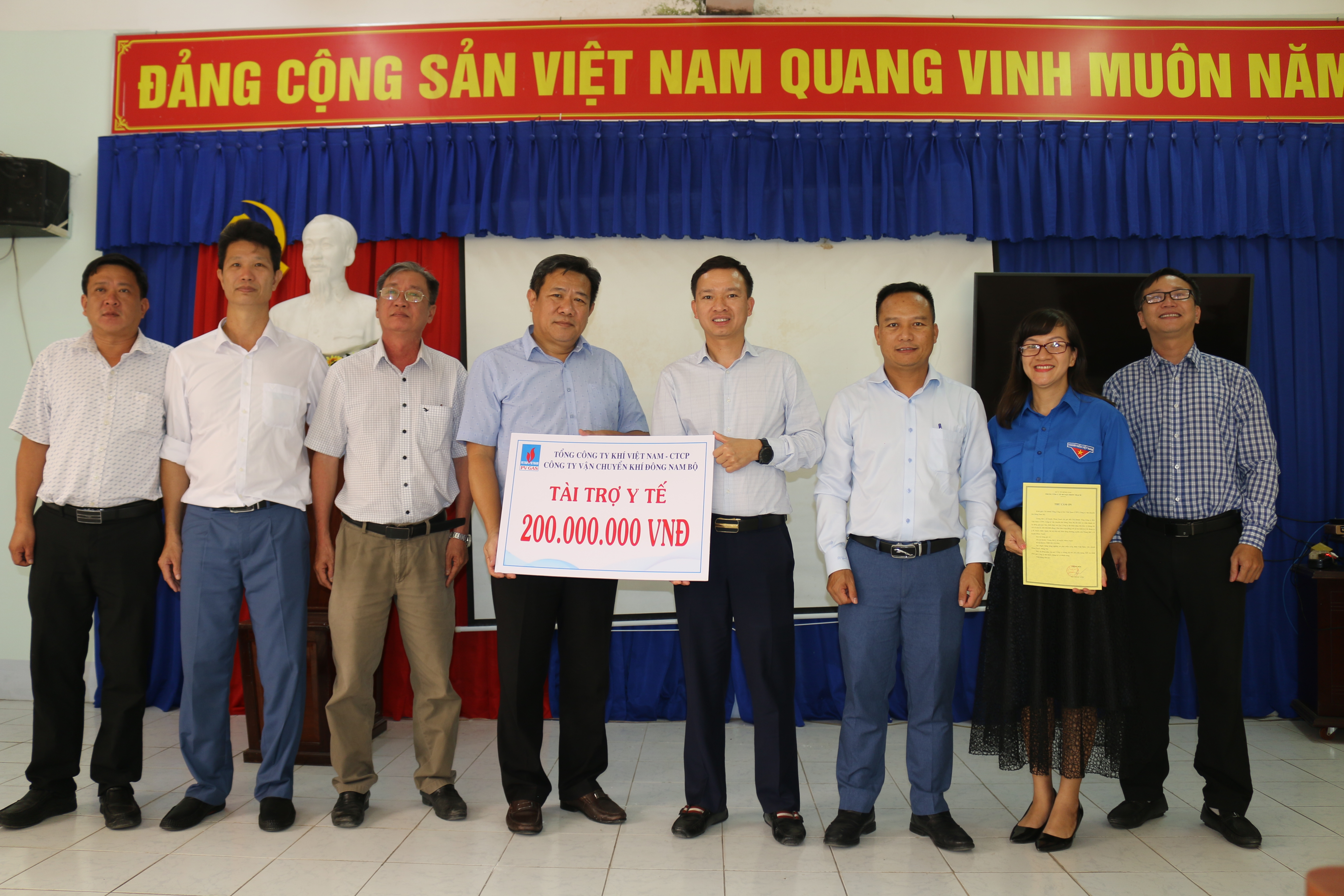 “Thấu hiểu, sẻ chia và thiết thực” - Dấu ấn trong các hoạt động an sinh xã hội tháng 12/2023 của Công ty Vận chuyển Khí Đông Nam Bộ