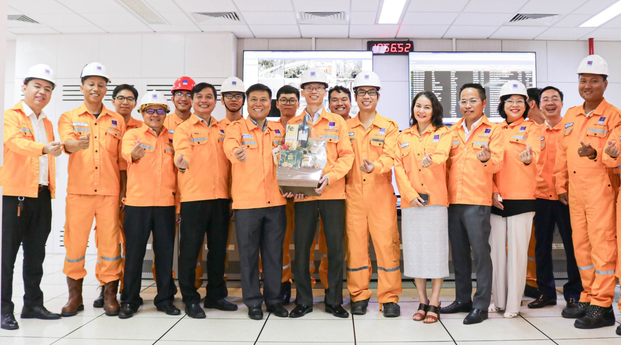 Lãnh đạo Tổng công ty Khí Việt Nam chúc Tết Công ty Khí Cà Mau