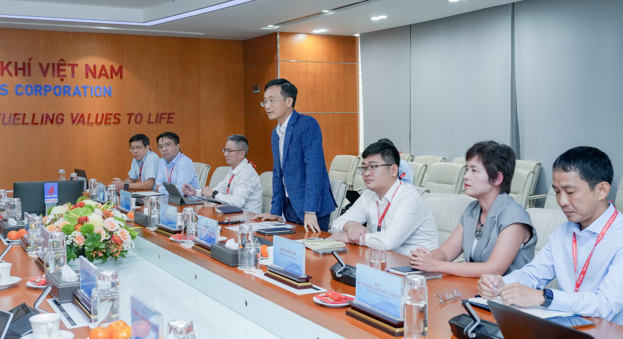 Đoàn công tác Ủy ban Khoa học, Công nghệ và Môi trường quốc hội đến làm việc tại PV GAS