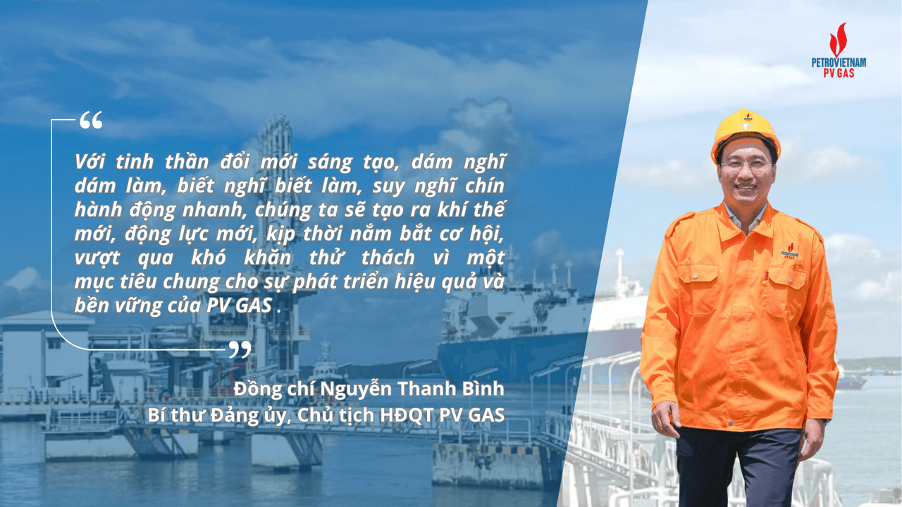 Tập thể PV GAS quyết tâm vững bước chuyển mình, đón đầu xu thế