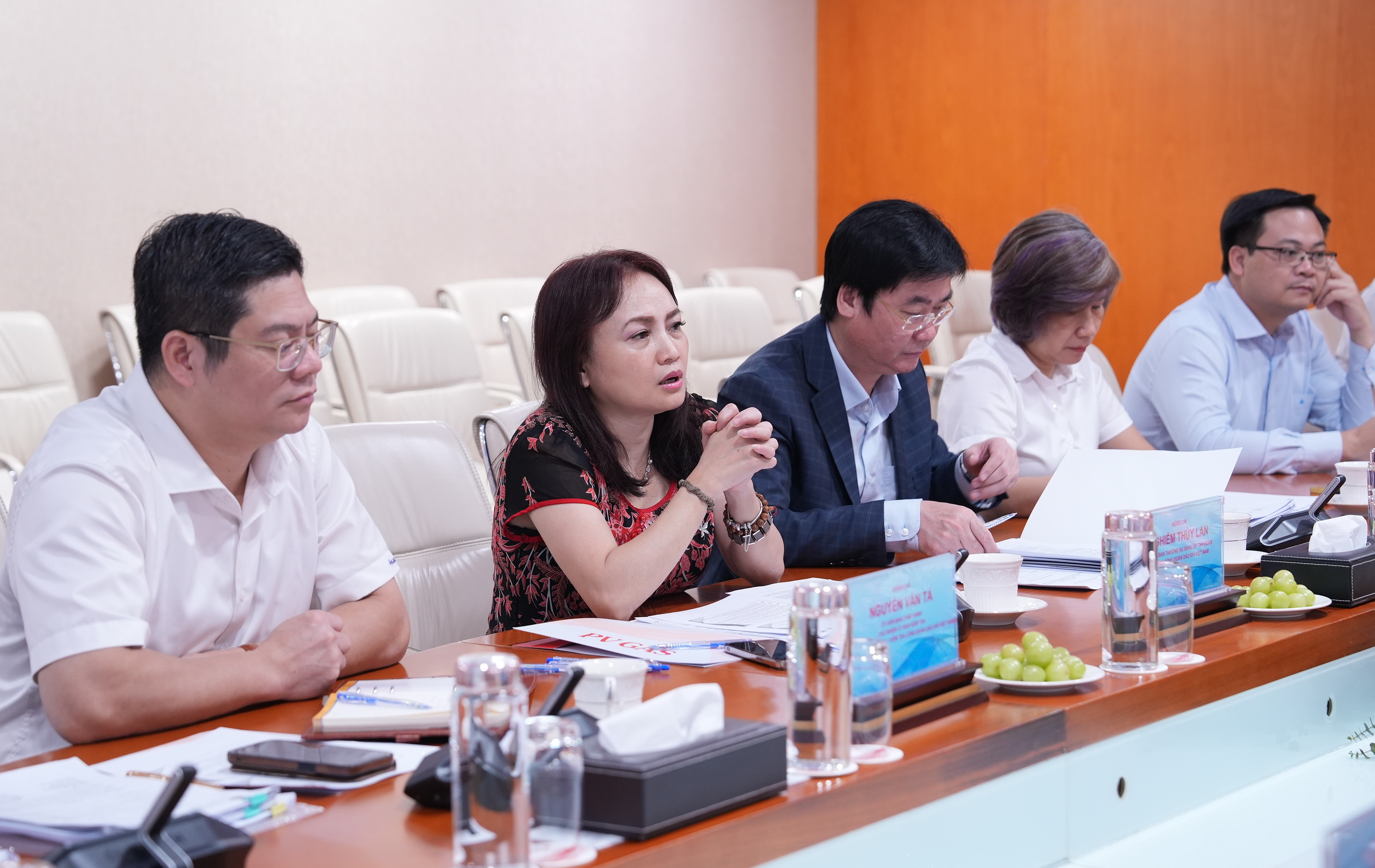 Đoàn công tác Công đoàn Dầu khí Việt Nam đến thăm và làm việc với Công đoàn Tổng công ty Khí Việt Nam