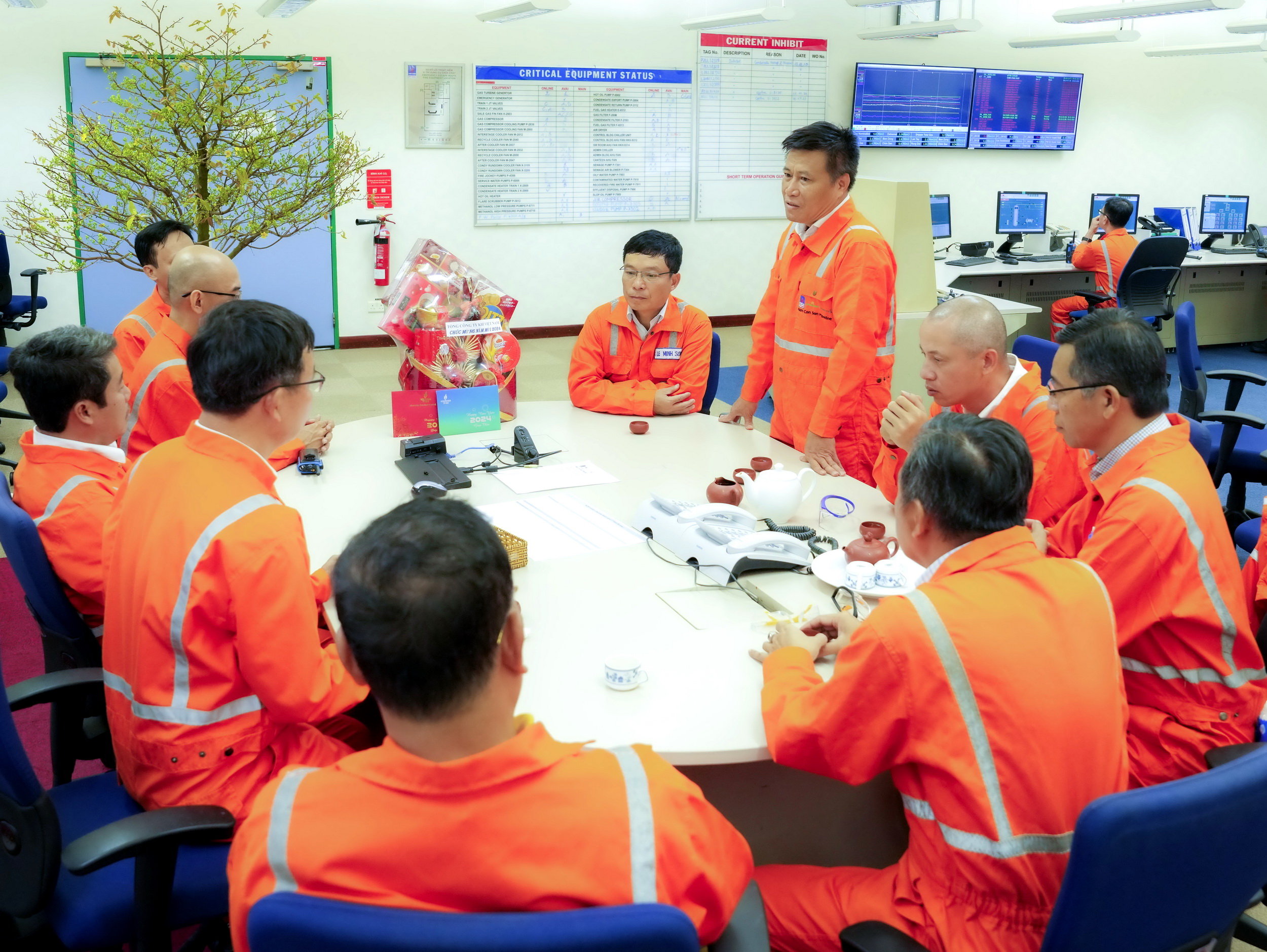 Lãnh đạo PV GAS thăm và chúc Xuân các đơn vị trực Tết tại BR-VT Lãnh đạo PV GAS thăm và chúc Xuân các đơn vị trực Tết tại BR-VT