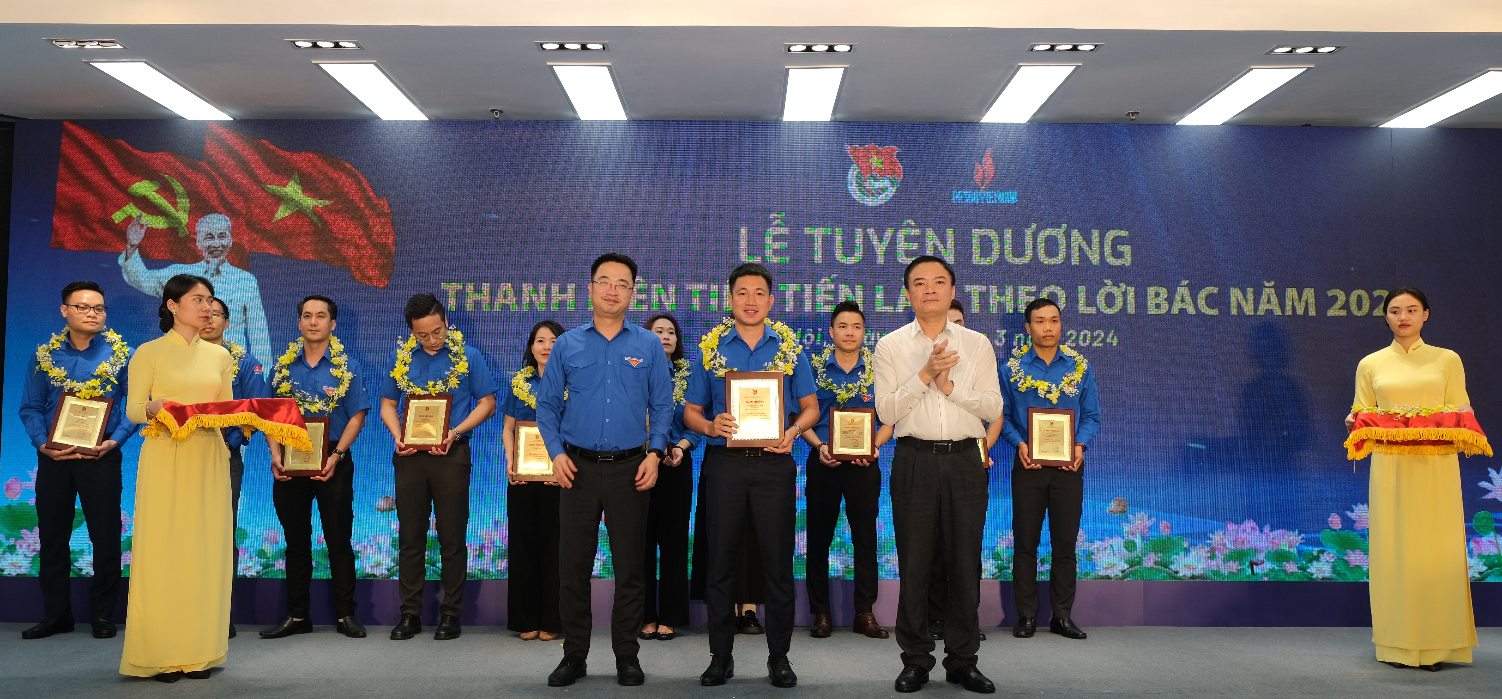 Tuổi trẻ PV GAS được vinh danh tại Lễ tuyên dương  “Thanh niên tiên tiến làm theo lời Bác”
