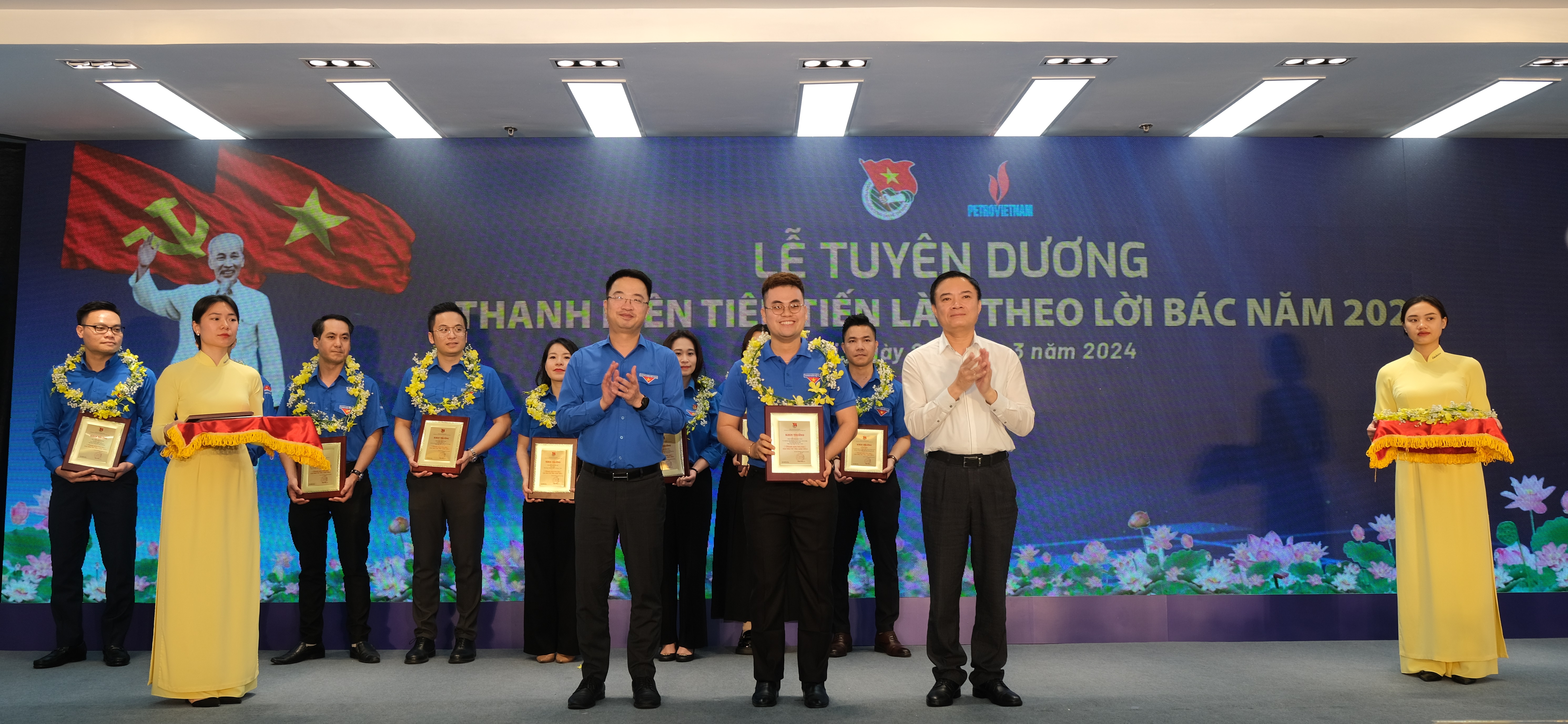 Tuổi trẻ PV GAS được vinh danh tại Lễ tuyên dương  “Thanh niên tiên tiến làm theo lời Bác”