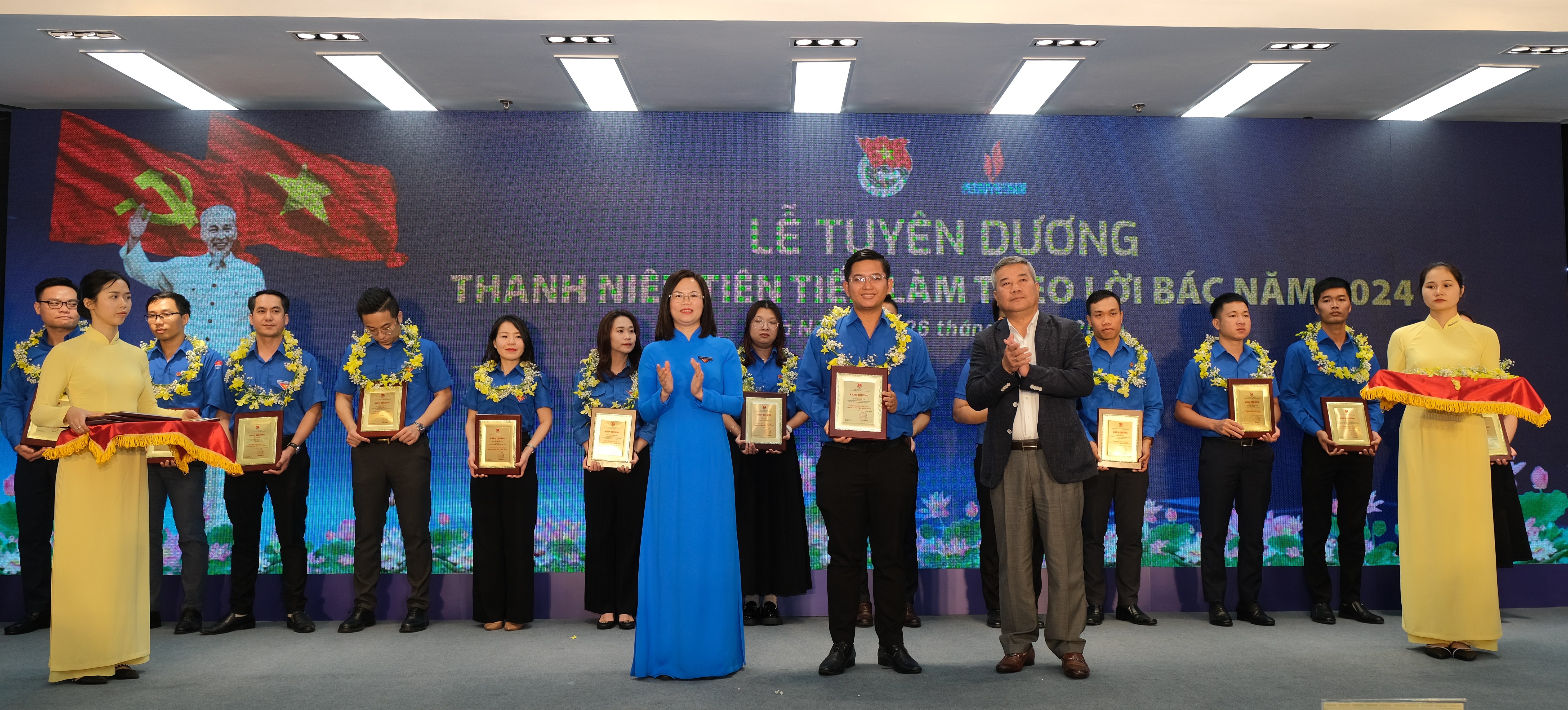Tuổi trẻ PV GAS được vinh danh tại Lễ tuyên dương  “Thanh niên tiên tiến làm theo lời Bác”